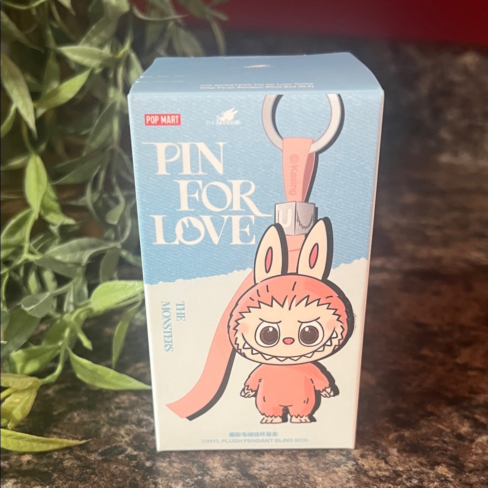 Labubu, Pin For Love,  Vinyl Plush Pendant Blind Box, N-Z